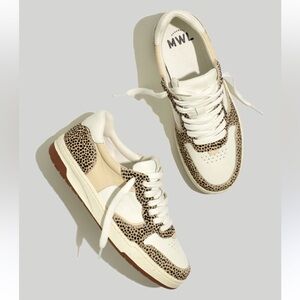 Madewell Calf Hair Court Sneakers